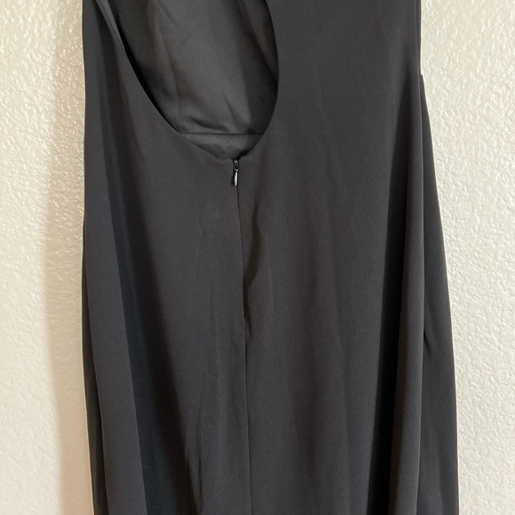 Keep It Interesting Black Asymmetrical Cutout Halter Maxi Dress - Picture 6 of 10